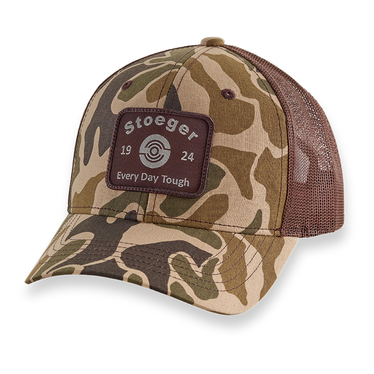 Every Day Tough Patch Hat, Woodland Brown Camo