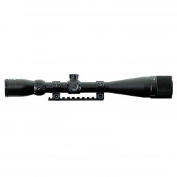4-16X40 Scope Mil-Dot Reticle With Adjustable Objective & 2-Piece Weavers Rings